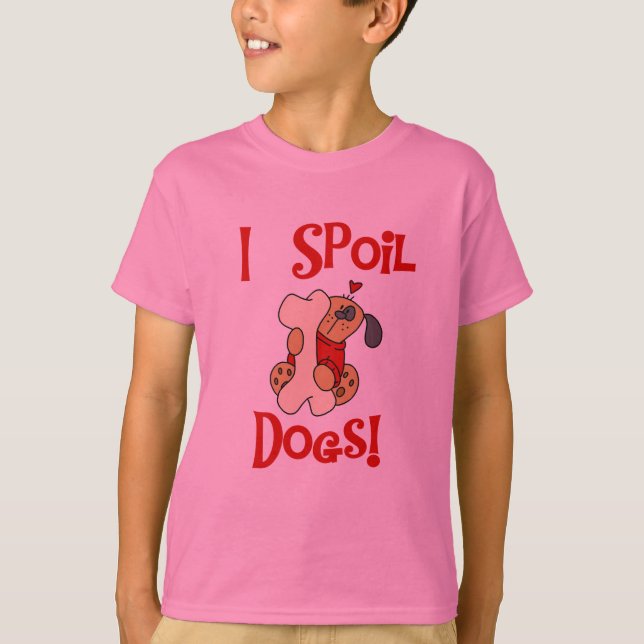 J'abîme des T-shirts et des cadeaux de chiens (Devant)