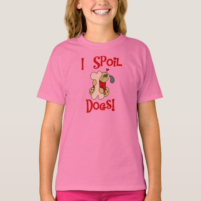 J'abîme des T-shirts et des cadeaux de chiens (Devant)