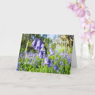 Jacinthes en Fleurs - Carte Personnalisée pour la