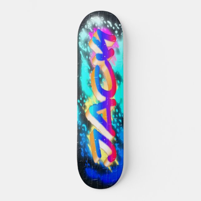 JACK Customisé Graffiti Skateboard (Recto)