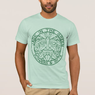 Jack dans le T-shirt d'hommes verts