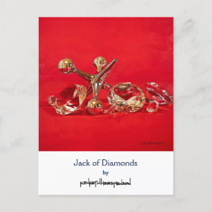 Jack de diamants, carte postale