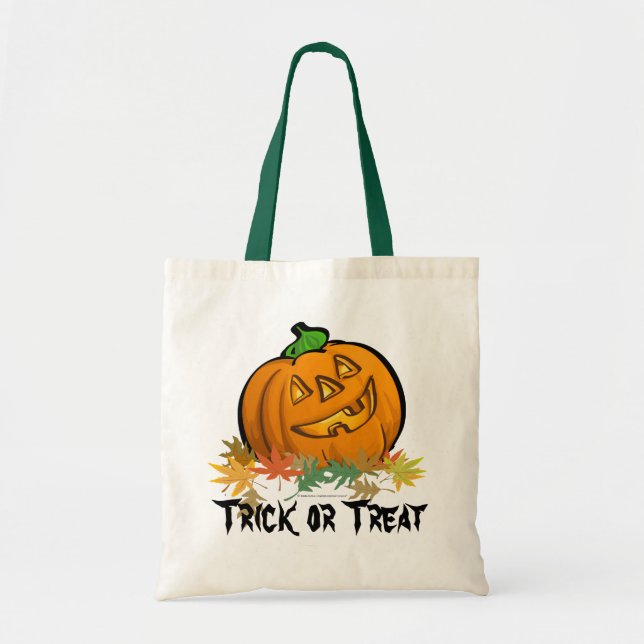 Jack-o'-lantern Trick ou sac de traitement (Devant)