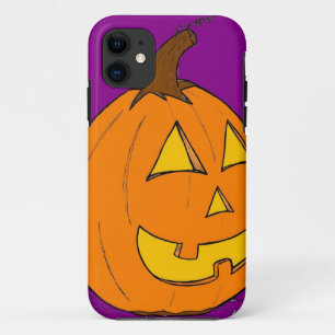 Jack o' Lantern violet iPhone 5 Coque à peine là