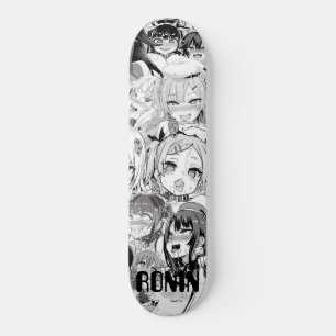 JACK RONIN APEX GIRL BLACK Skateboard Deck