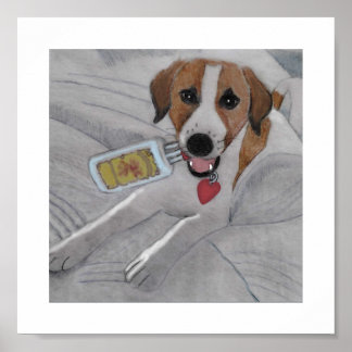 Jack Russell Affiche de l'art original*