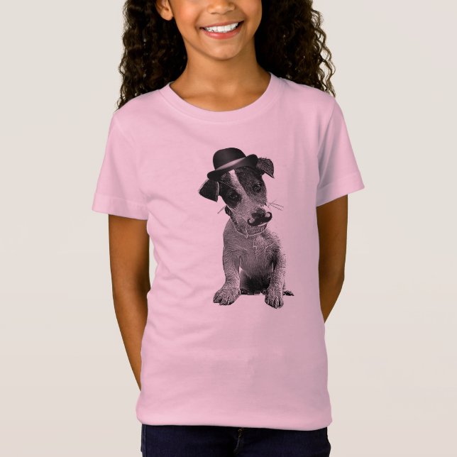 JACK RUSSELL HIPSTER T-SHIRT (Devant)