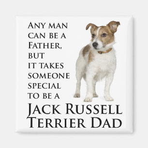 Jack Russell Papa Magnet