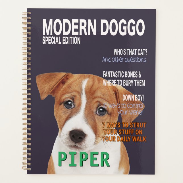 Jack Russell Terrier Couverture du Magazine Parody (Devant)