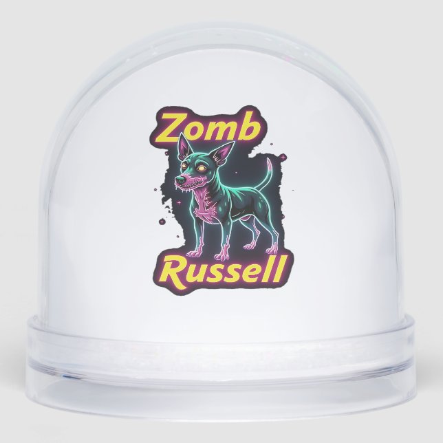 Jack Russell Terrier JRT Zombie Dog Halloween Esse (Avant)