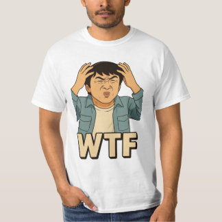 Jackie Chan Mème T-Shirt - Style Art Ghibli
