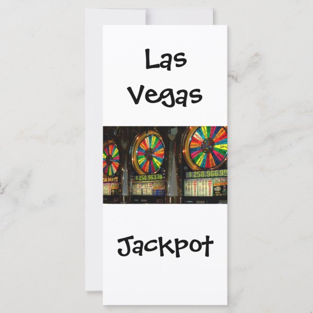Jackpot de machines à sous Las Vegas (Devant)