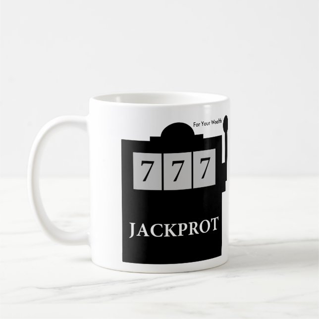 Jackprot ! Dr. Steve Brule Mug de machine à sous (Gauche)
