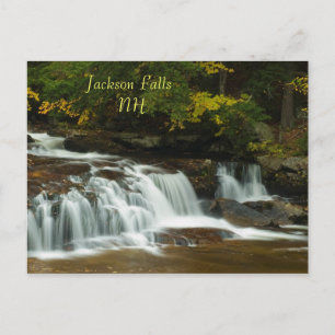 Jackson Falls, carte postale NH