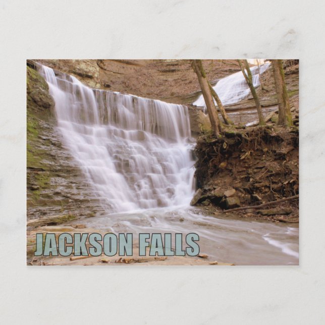 Jackson Falls, Natchez Trace Parkway, Carte postal (Devant)