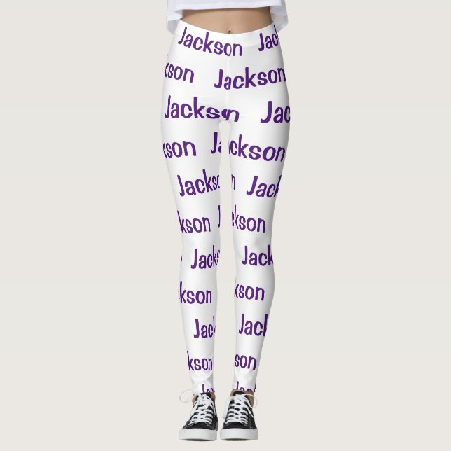 Jackson Polar Bears, Massillon, Ohio Leggings (Devant)