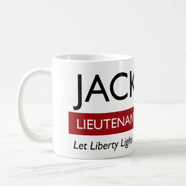 Jackson pour lt Governor Mug (Gauche)