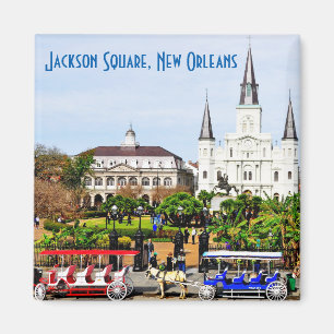 Jackson Square, aimant de La Nouvelle-Orléans