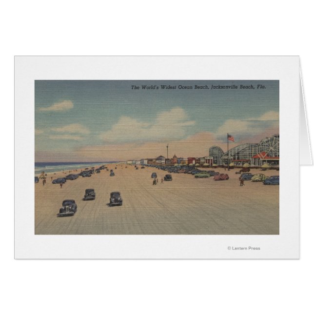 Jacksonville Beach, FL - L'Océan le plus étendu du (Devant horizontal)