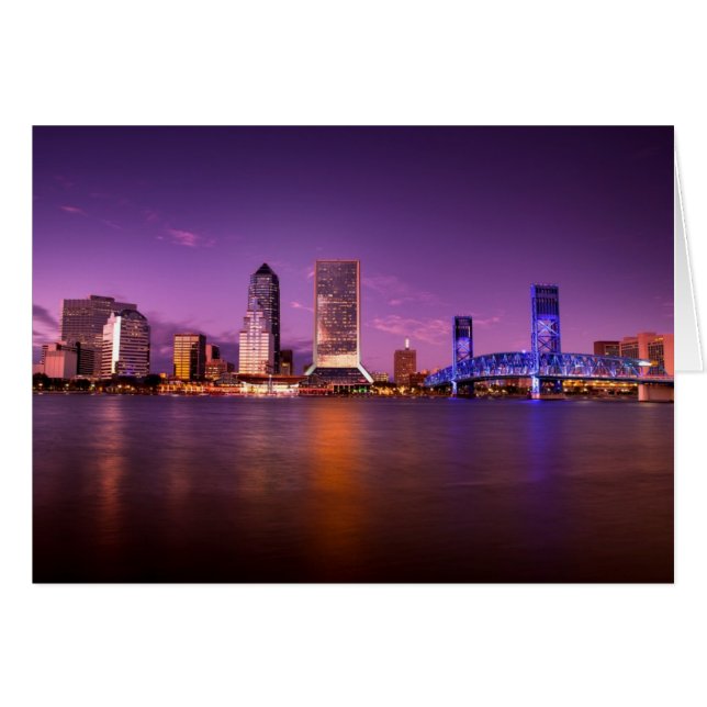Jacksonville Floride Skyline (Devant horizontal)