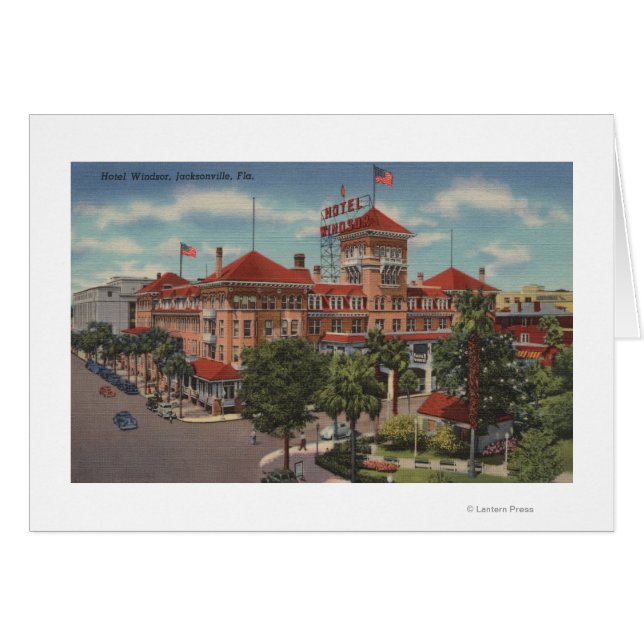 Jacksonville, Floride - Vue extérieure de l'hôtel (Devant horizontal)