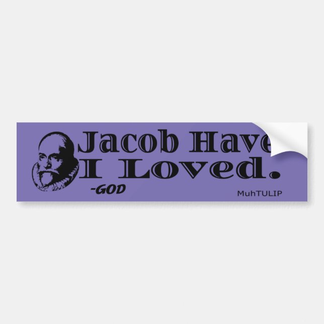 Jacob Ai-Je Aimé Bumper Sticker (Devant)