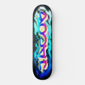 JACOB Customisé Graffiti Skateboard