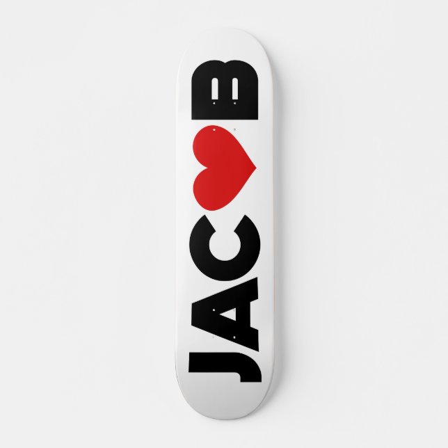 Jacob Love Skateboard (Devant)
