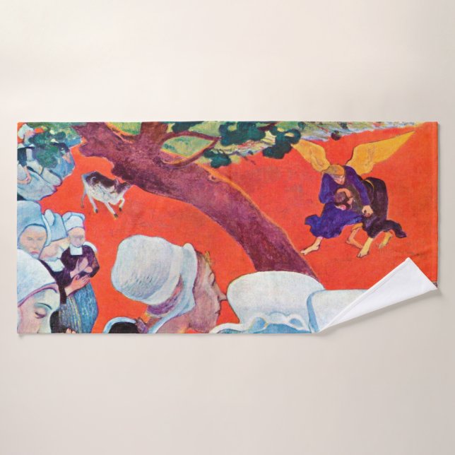 Jacob Lutte avec l'Ange, Gauguin (Serviette de bain)