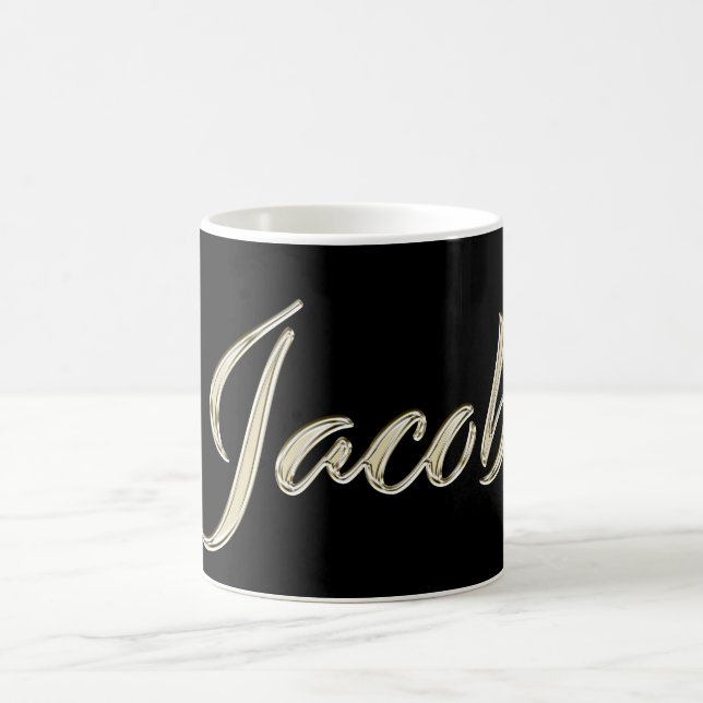 Jacob Name whitegold Tasse Teetasse (Centre)