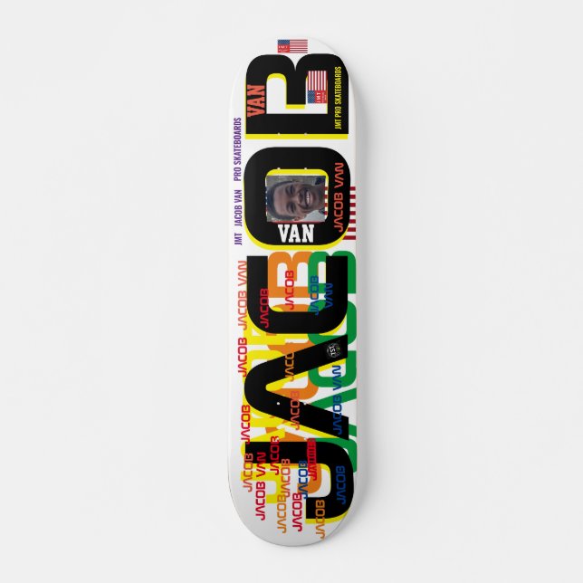 JACOB VAN JMT 7 3/4" Planche de Skateboard (Devant)