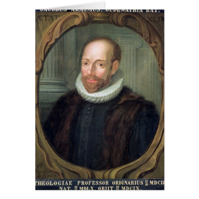 Jacobus Arminius, professeur de la théologie (Devant)