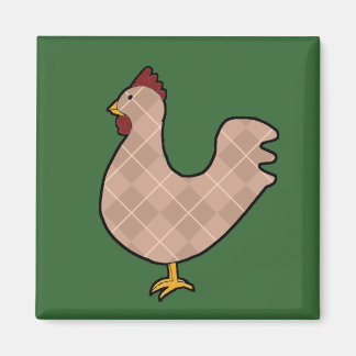Jacquard Art folklorique Magnet