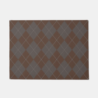Jacquard Brown gris mat de porte tapis cadeau
