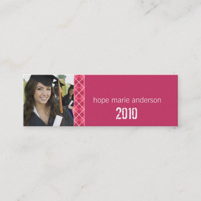 Jacquard Cadres supérieurs Carte de profil (Devant)