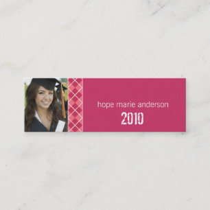 Jacquard Cadres supérieurs Carte de profil