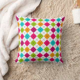 Jacquard coloré Motif Jumbo Coussin