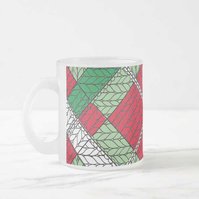 JACQUARD DE VACANCES KNIT Gelée Mug (Gauche)