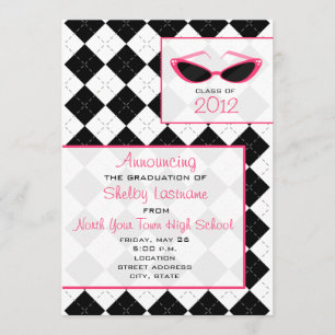 Jacquard et lunettes de soleil 2012 Faire-part de