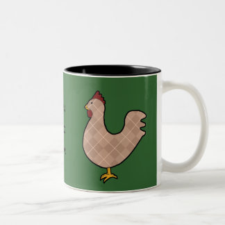 Jacquard Folk Art Rooster Mug