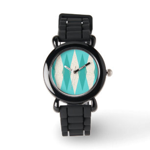 Jacquard moderne du milieu du siècle Montre pour