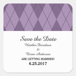 Jacquard violet Enregistrer les stickers Date