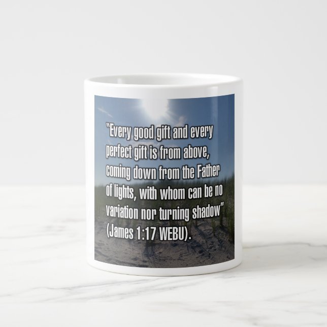 Jacques 1:17 WEBU Mug (Devant)