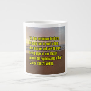 Jacques 1:19-20 WEBU Mug