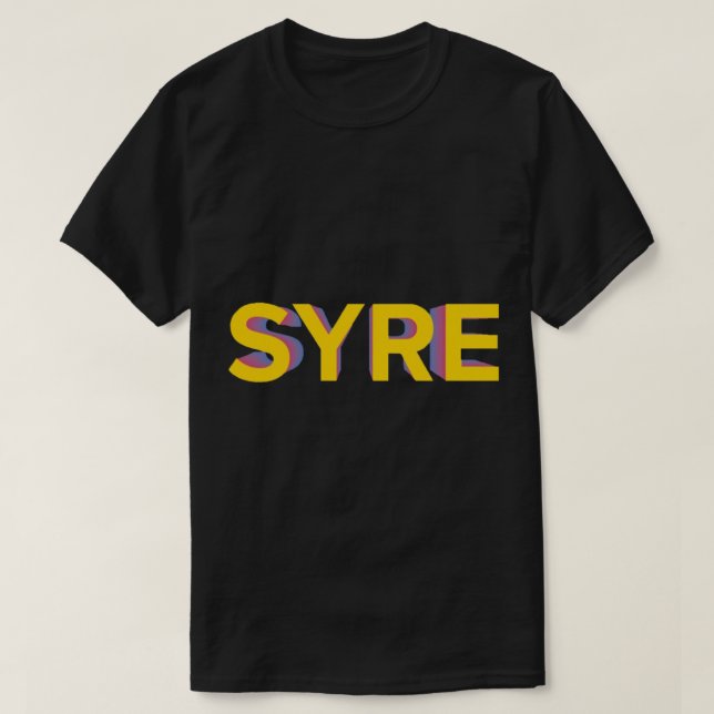 Jaden Smith - SYRE (Texte seulement) T-shirt class (Design devant)