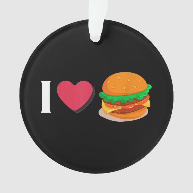 J'adore Burger Cheeseburger Manger Malsain  (devant)