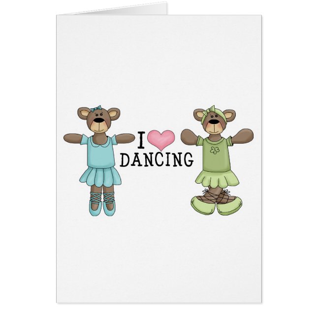 J'adore danser avec les ours de ballet (Devant)