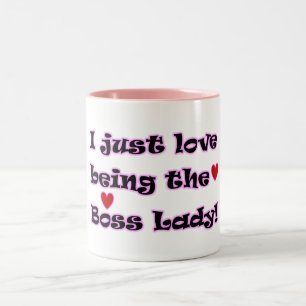 J'adore être la patronne Mug