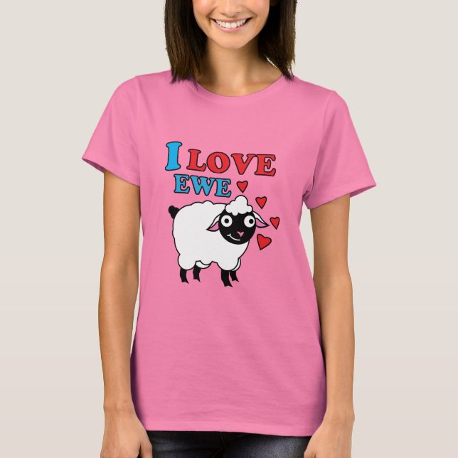 J'adore Ewe T-Shirt (Devant)