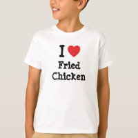 J'adore Fried Chicken heart T-Shirt